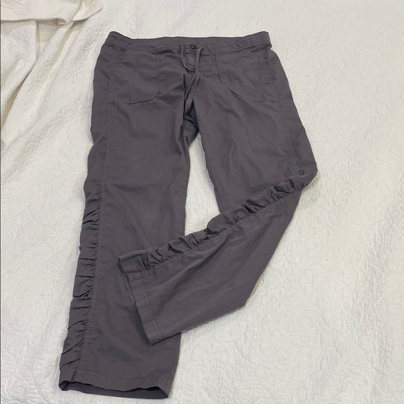 XCVI Pants - XCVI Charcoal Stitch Detail Pants